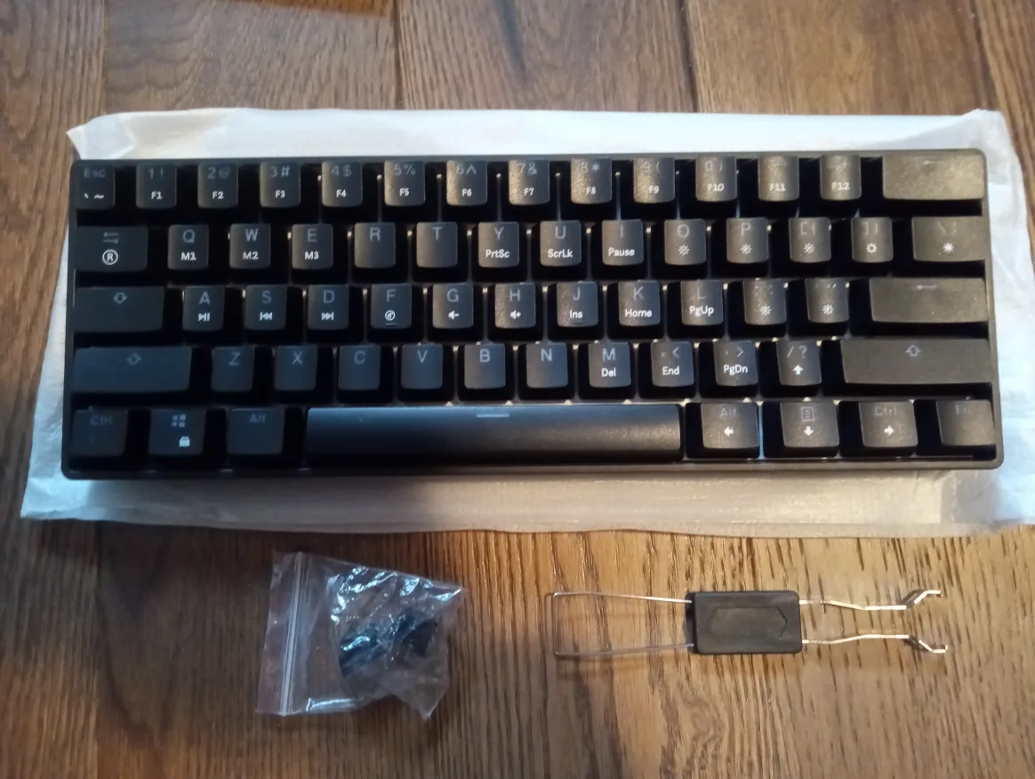 Black 60% Mechanical Gaming Keyboard thumbnail