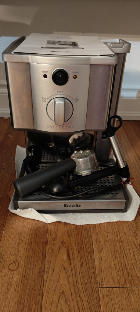 Breville Cafe Roma Espresso Machine - photo 3