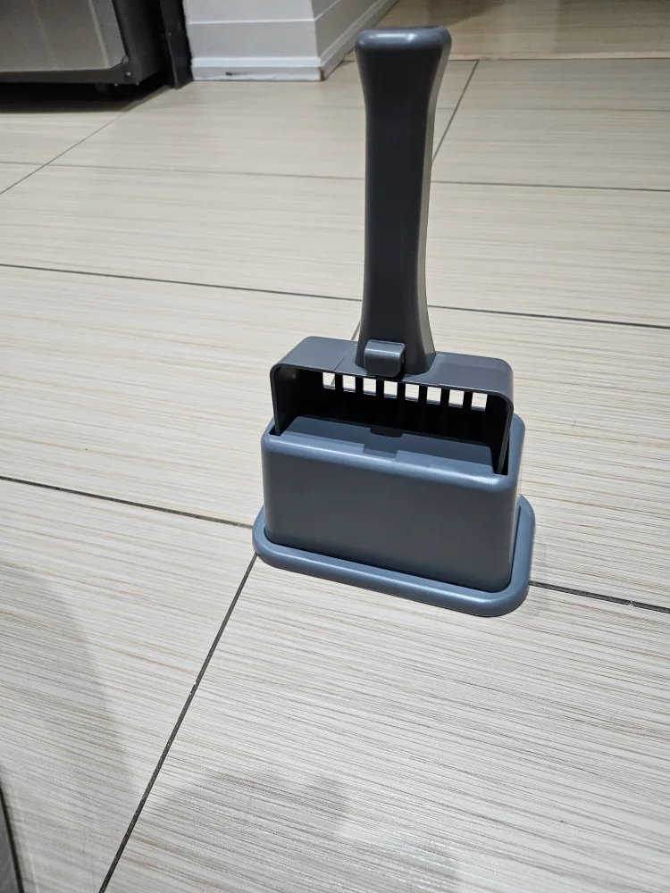 Top entry cat litter box and scoop image indicator(4)