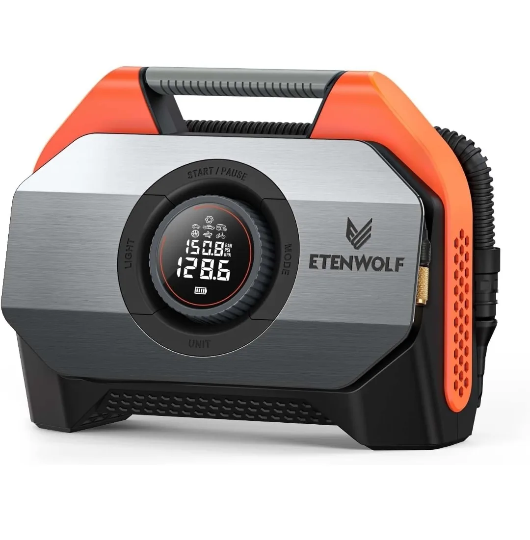 Etenwolf Vortex S6 Cordless Tire Inflator, Heavy-Duty Power Bank thumbnail