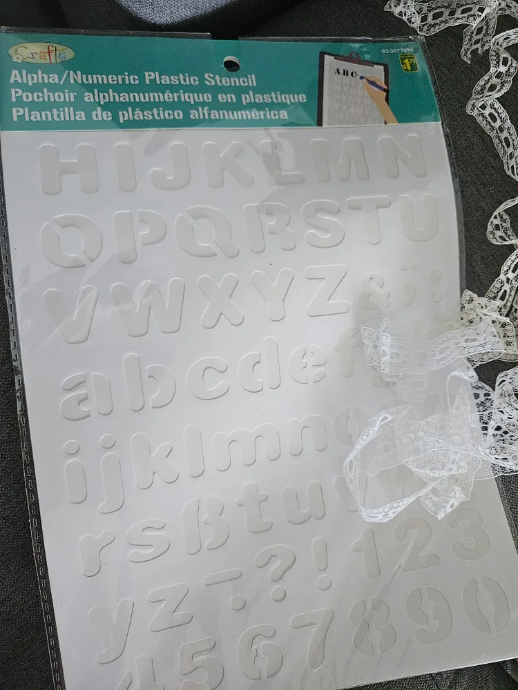 Craft Supplies: Lace, Stencils, Ribbon & More! image indicator(4)