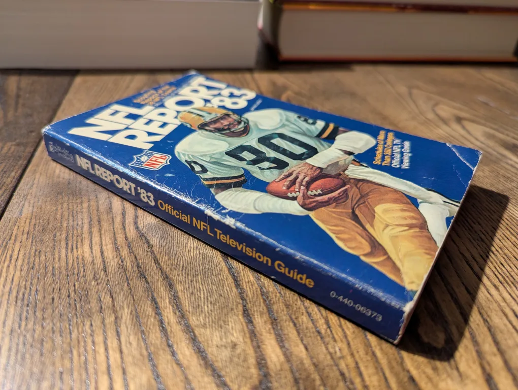 NFL Report '83 Official NFL Television Guide image indicator(2)