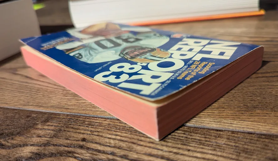 NFL Report '83 Official NFL Television Guide image indicator(4)