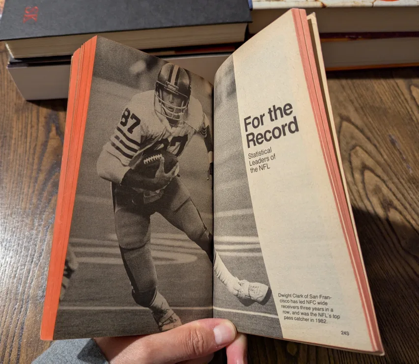 NFL Report '83 Official NFL Television Guide image indicator(6)