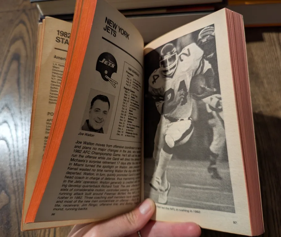 NFL Report '83 Official NFL Television Guide image indicator(7)