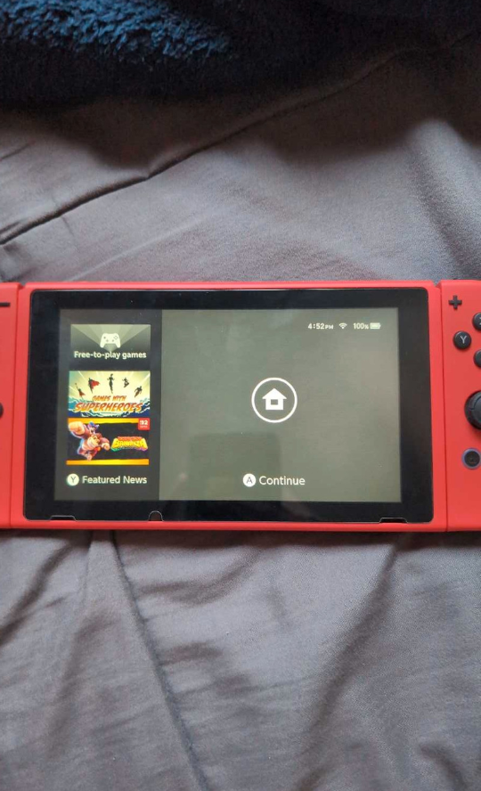 Nintendo Switch Console - Red - photo 2