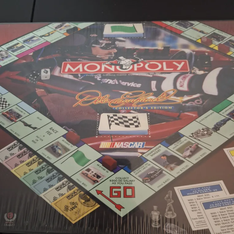 Dale Earnhardt Collector's Edition Monopoly NASCAR Board Game image indicator(4)