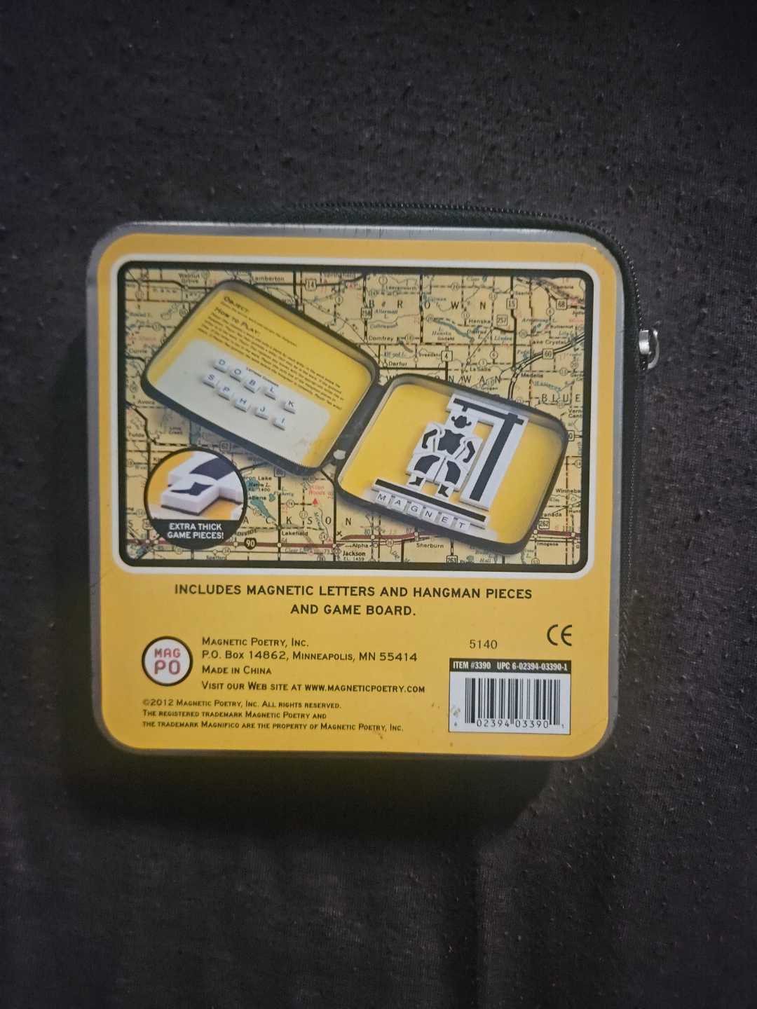 Magnifico Go Games Hangman Travel Game - photo 2