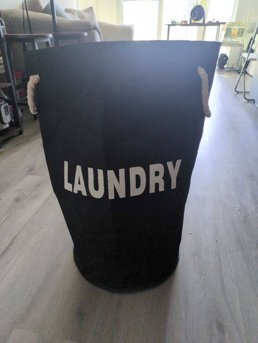 Laundry Basket - Black thumbnail