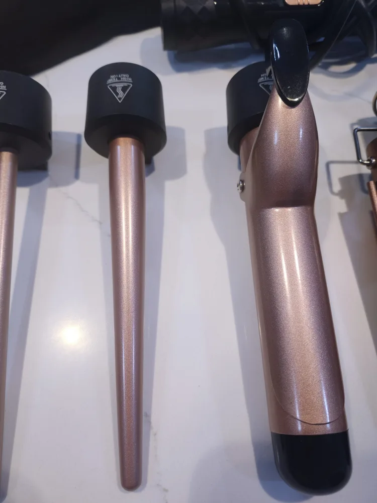 MAX-T 5-in-1 Curling Iron Wand Set image indicator(5)