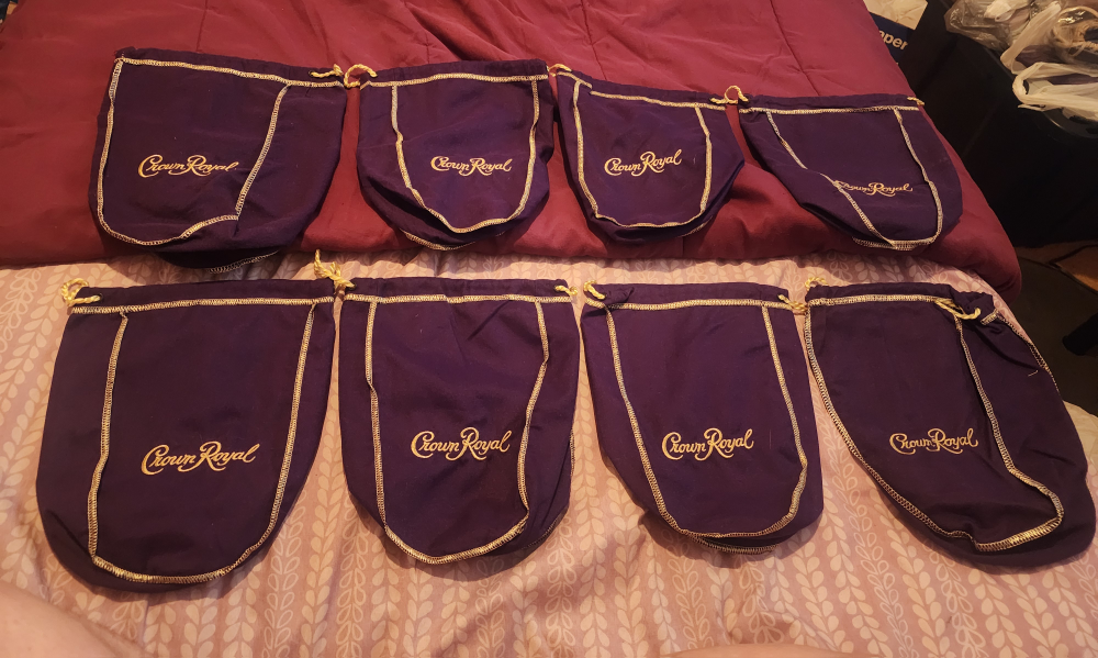 Crown Royal Bags - 31 Purple, 1 Green CASH ONLY - photo 3