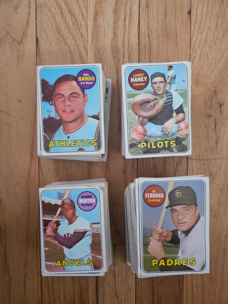 69 TOPPS BASEBAL CARDS image indicator(2)