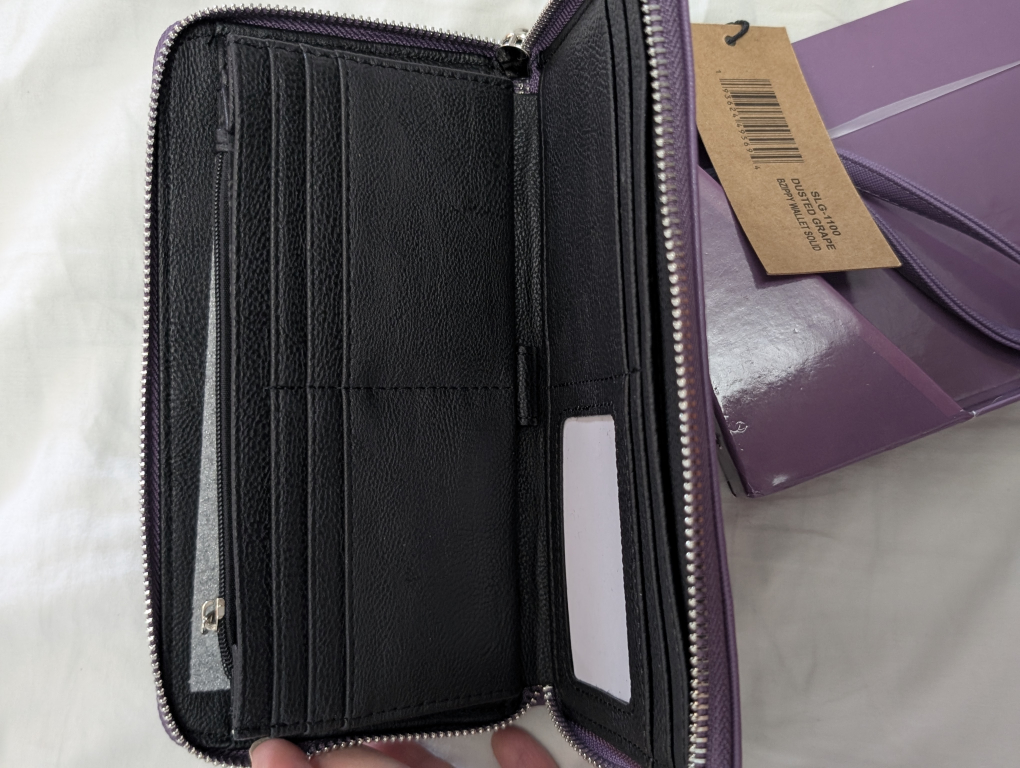New Steve Madden Dusty Lilac Wallet - photo 2