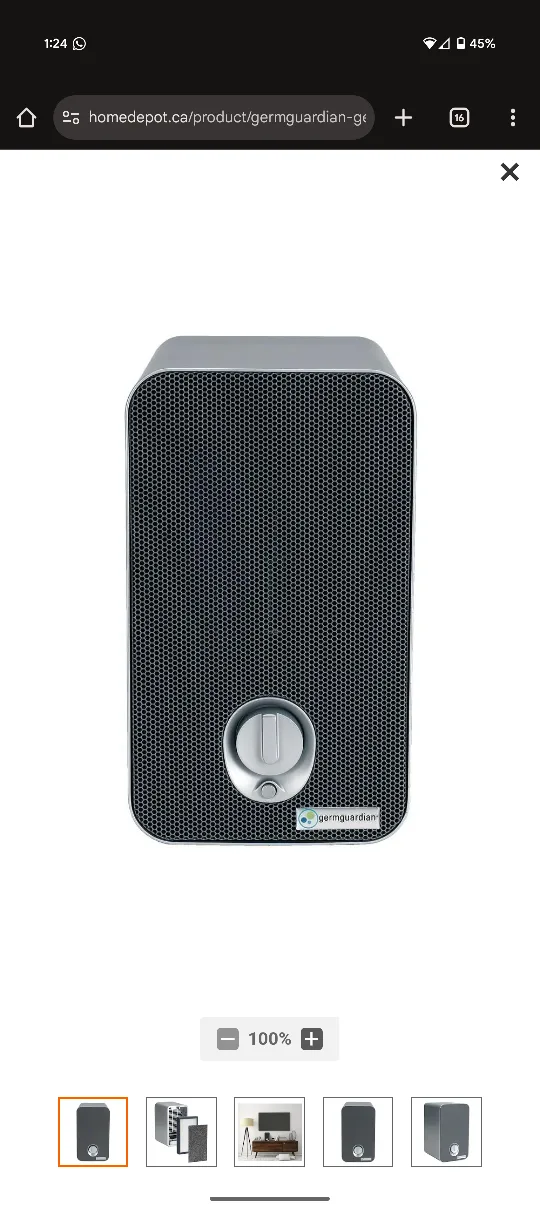 GermGuardian Air Purifier thumbnail