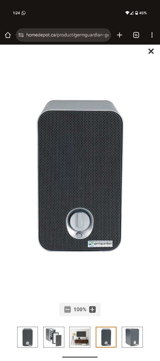GermGuardian Air Purifier - photo 4