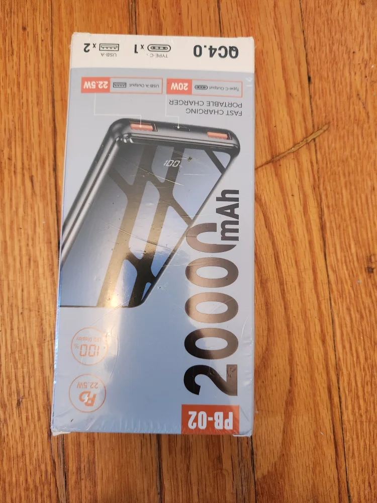 20000mAh Fast Charging Portable Charger PB-02 image indicator(2)