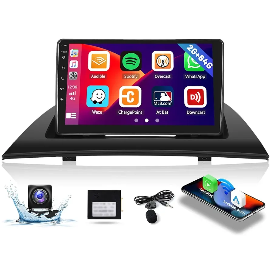 NEW! 9 Inch Android touchscreen for BMW X3 2006-2010 thumbnail