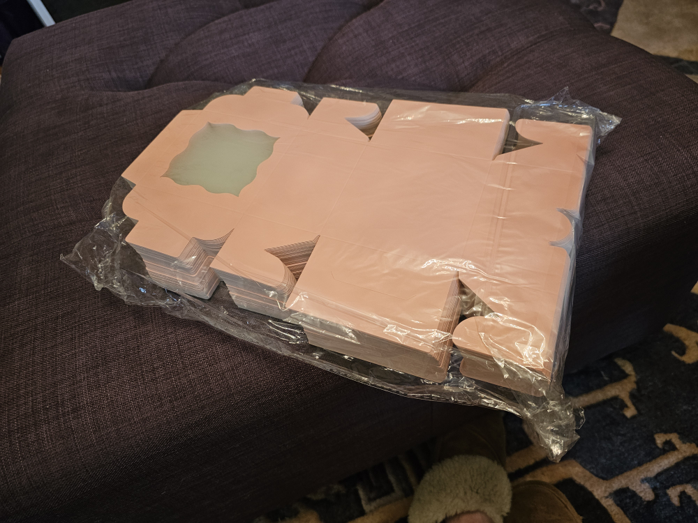 Pink Bakery Boxes with Window - photo 2
