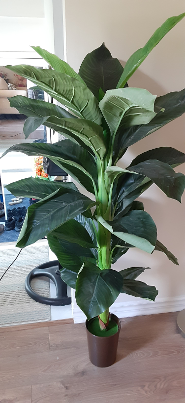 Artificial Plant in Brown Pot