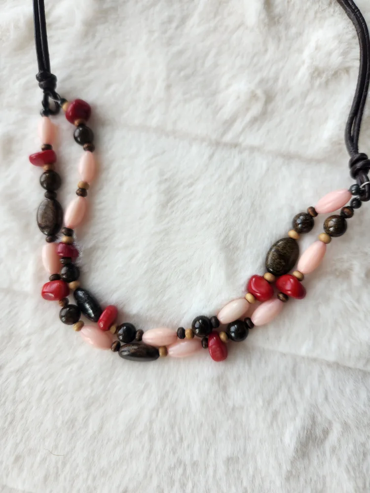 Macy's Beaded Necklace image indicator(2)