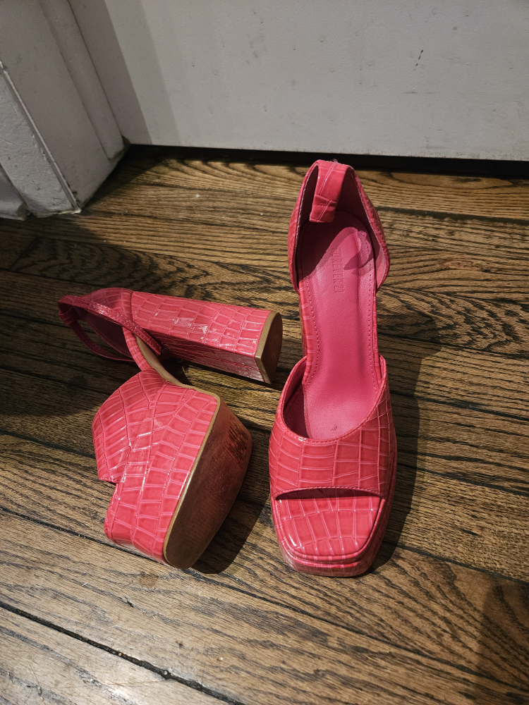 Forever 21 Pink Heels - Size 6 - photo 3