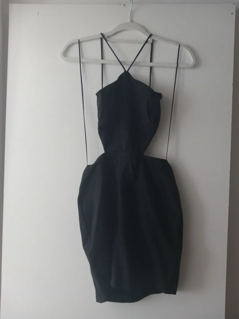 Black Mini Dress - Size M thumbnail