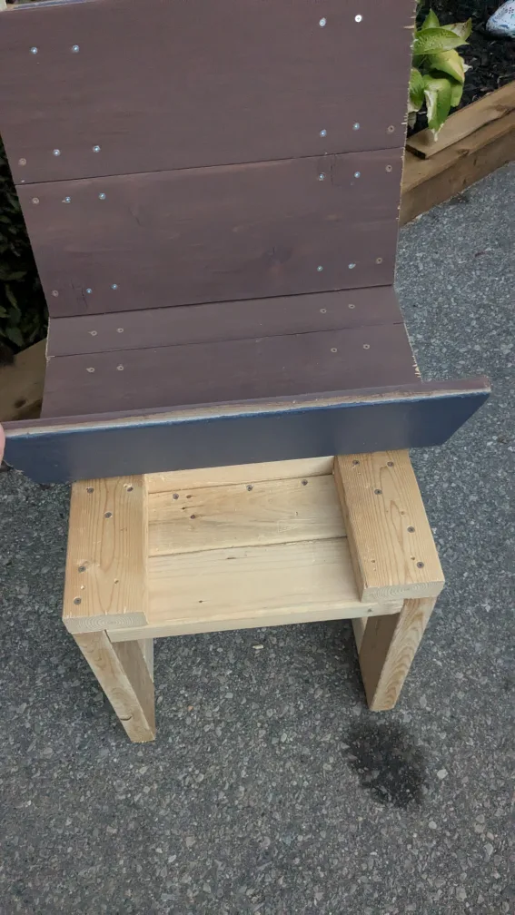 Handmade Wooden Desk and Chair Set image indicator(5)