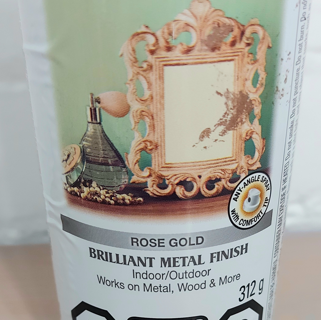 FREE Rust-Oleum rose gold spray paint (see description) - photo 2
