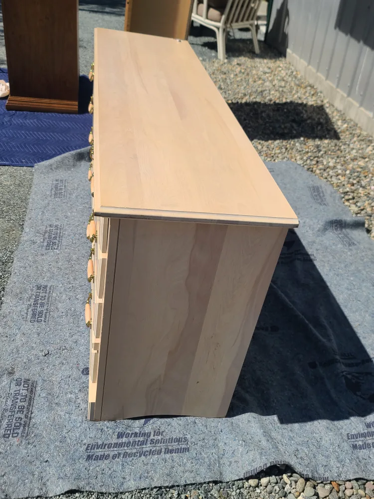 Wooden Dresser with 9 Drawers image indicator(3)