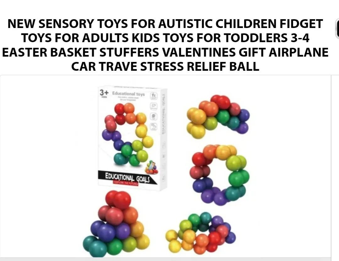 Fidget / Sensory toys for autism,  anxiety etc image indicator(6)