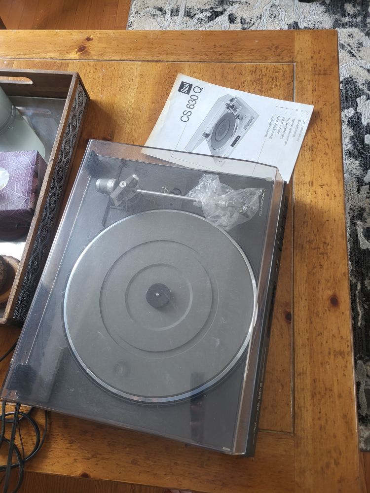 Record Player - Dual CS 630 Q Turntable 1985 Germany - photo 3