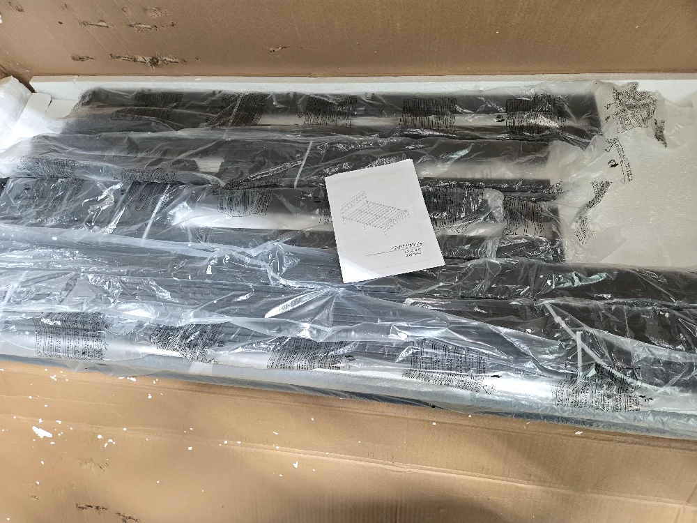 Soges Queen Platform Bed with Upholstered Headboard - Grey image indicator(5)