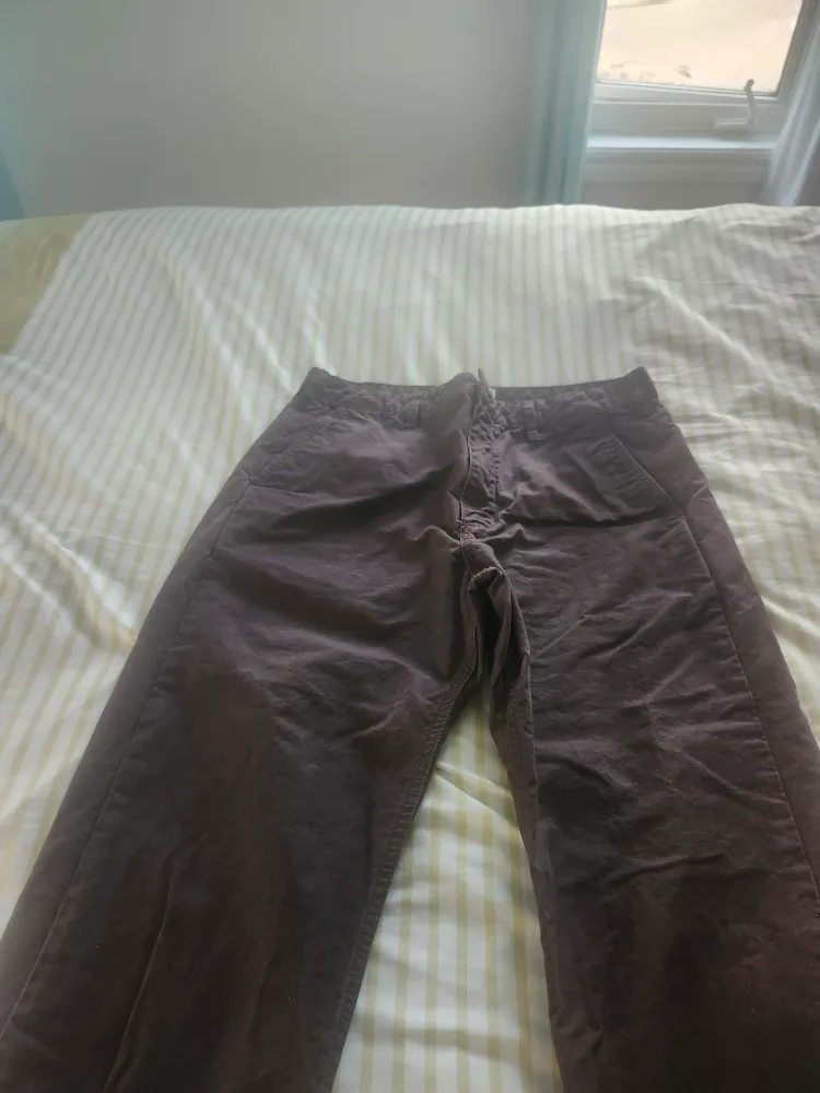 Zara Origins Brown Pants - Size 42 image indicator(2)