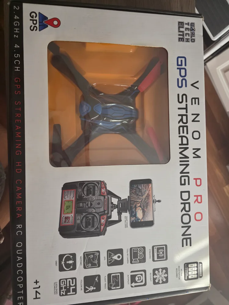 Venom Pro GPS Streaming Drone - World Tech Toys thumbnail