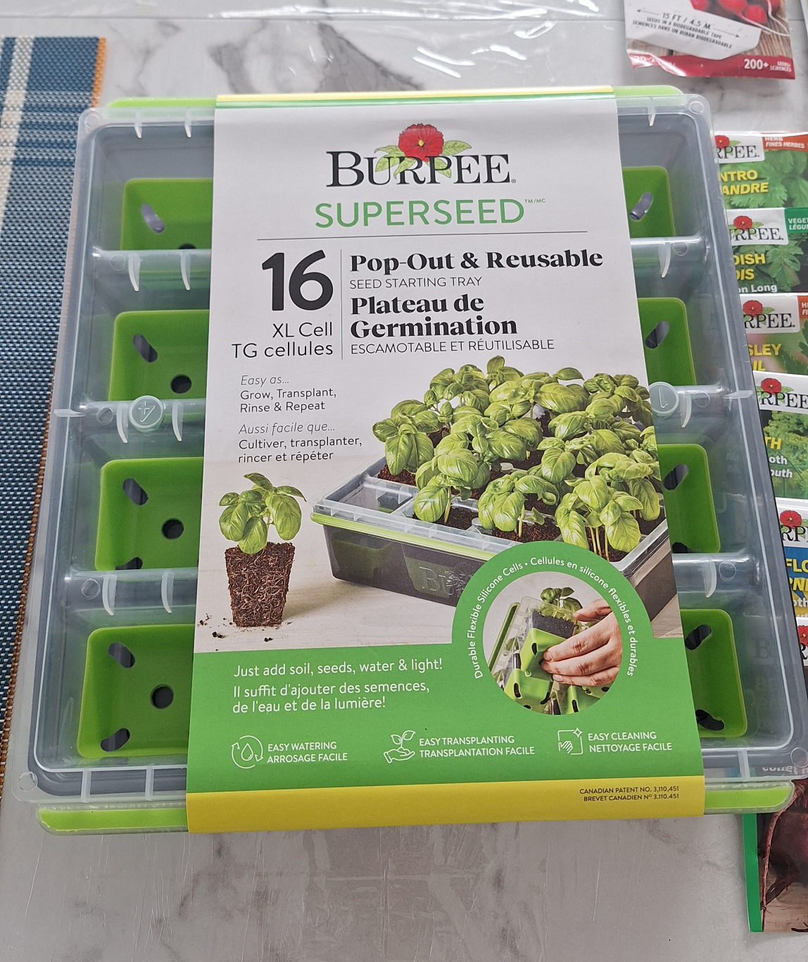 Seed Packets & Burpee Seed Starting Tray - photo 2