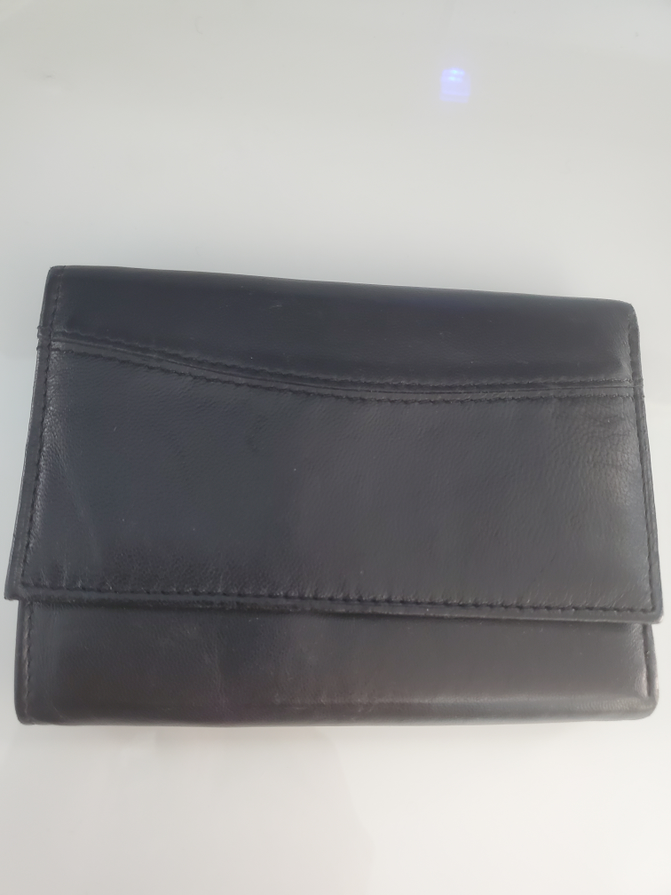 Black Leather Wallet