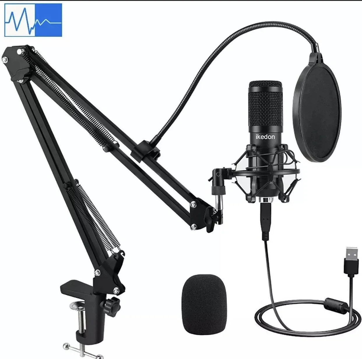 Ikedon 192KHz/24Bit USB Condenser Microphone thumbnail