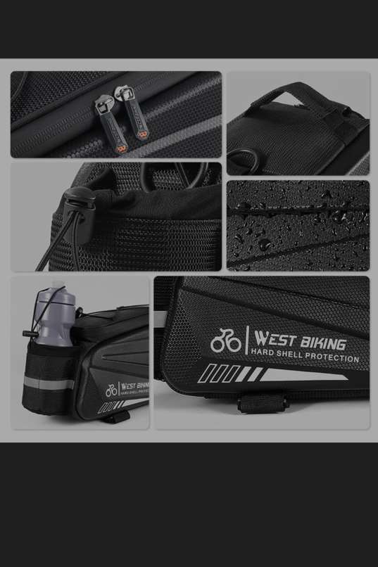 West Biking Hard Shell Bike Rack Bag - photo 5