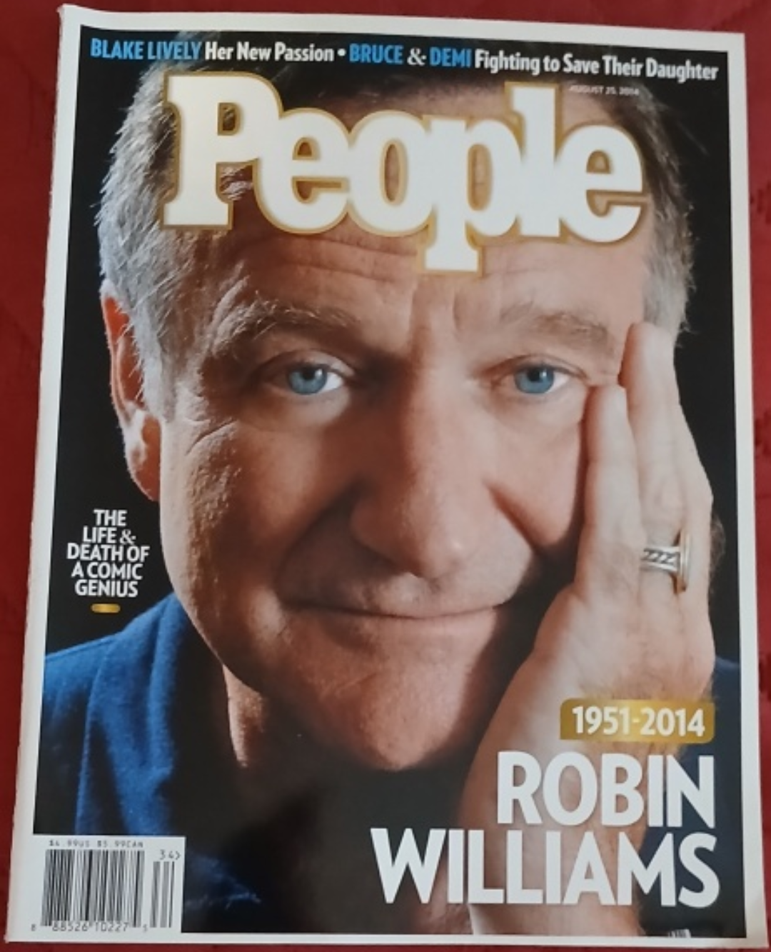 TIME AND PEOPLE MAGAZINES COMMEMORATING ROBIN WILLIAMS - photo 2