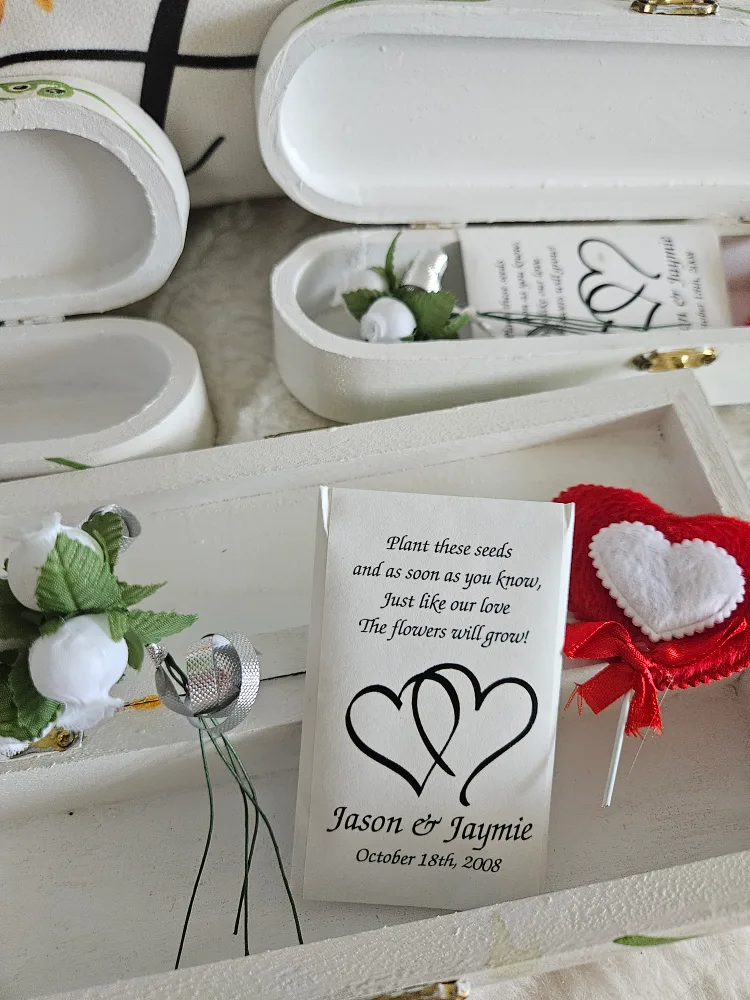 Hand Painted Sunflower Wooden Box image indicator(3)