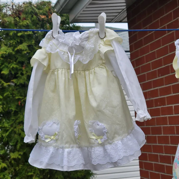 Vintage Style Baby Dress Set image indicator(9)