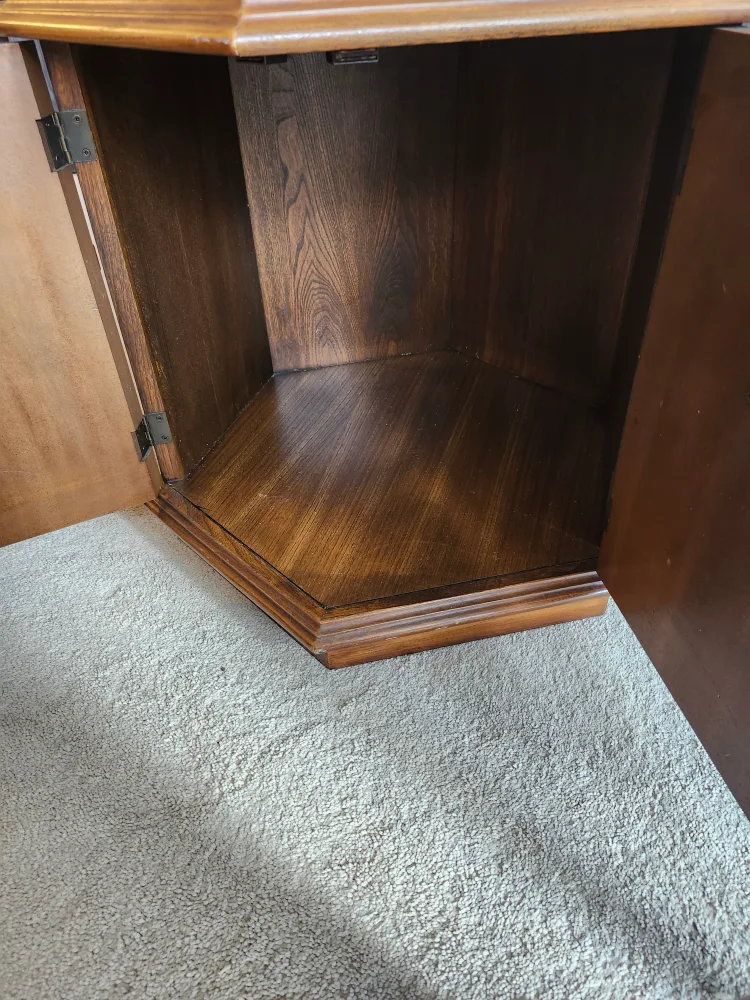 Vintage style Hexagonal Side Table image indicator(6)