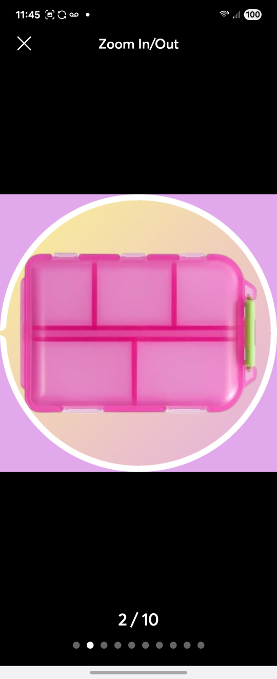 5 Compartment Pill Travel Organizer - photo 4