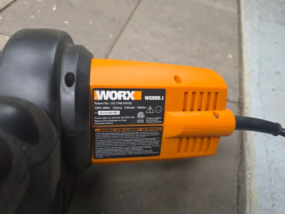 Great condition $25 WORX WG500.1 Electric Blower/Vacuum/Mulcher image indicator(2)