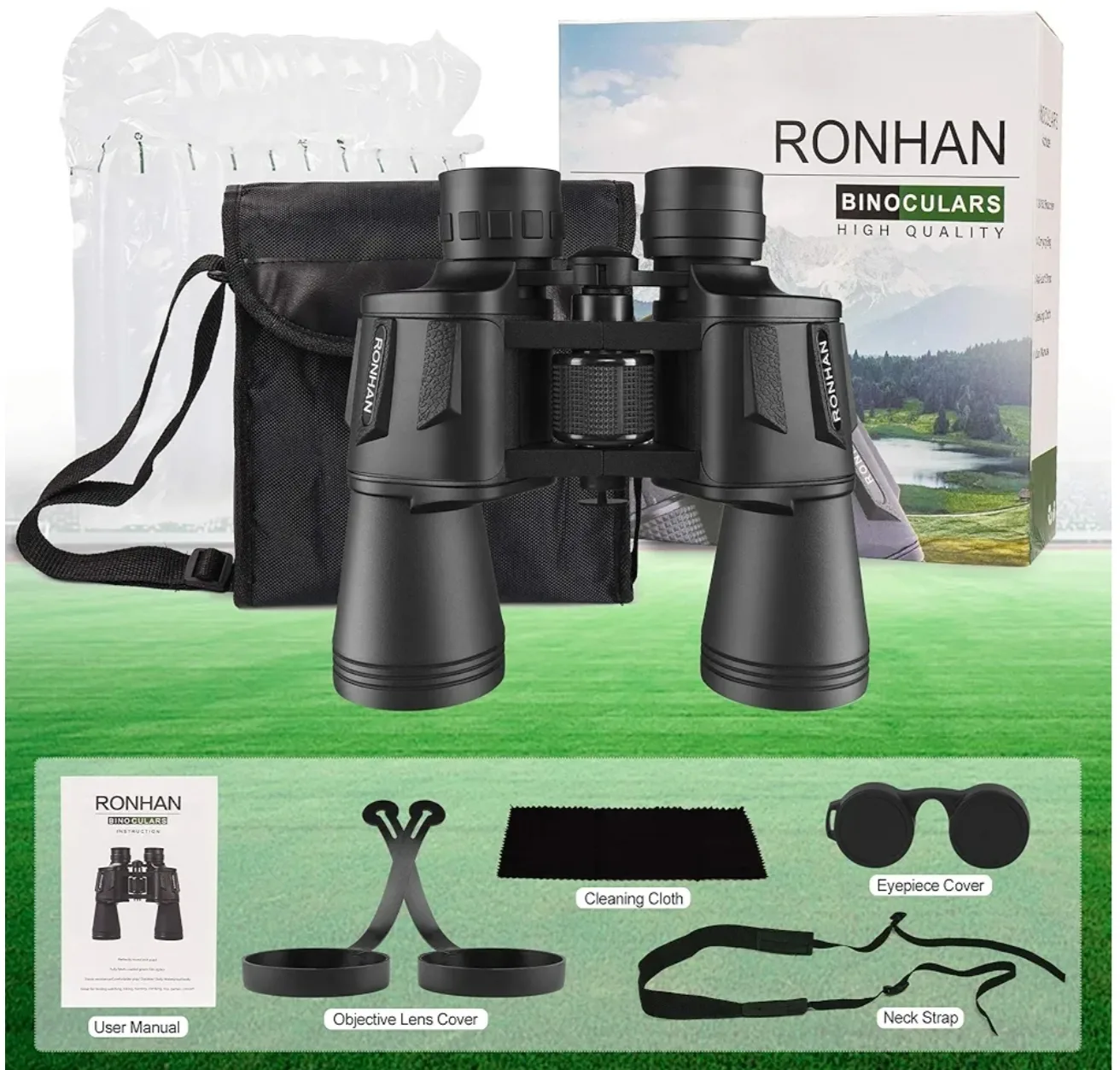 Ronhan 20x50 Binoculars - See the World! image indicator(6)