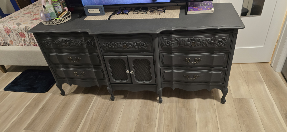 Grey Antique Dresser - photo 2
