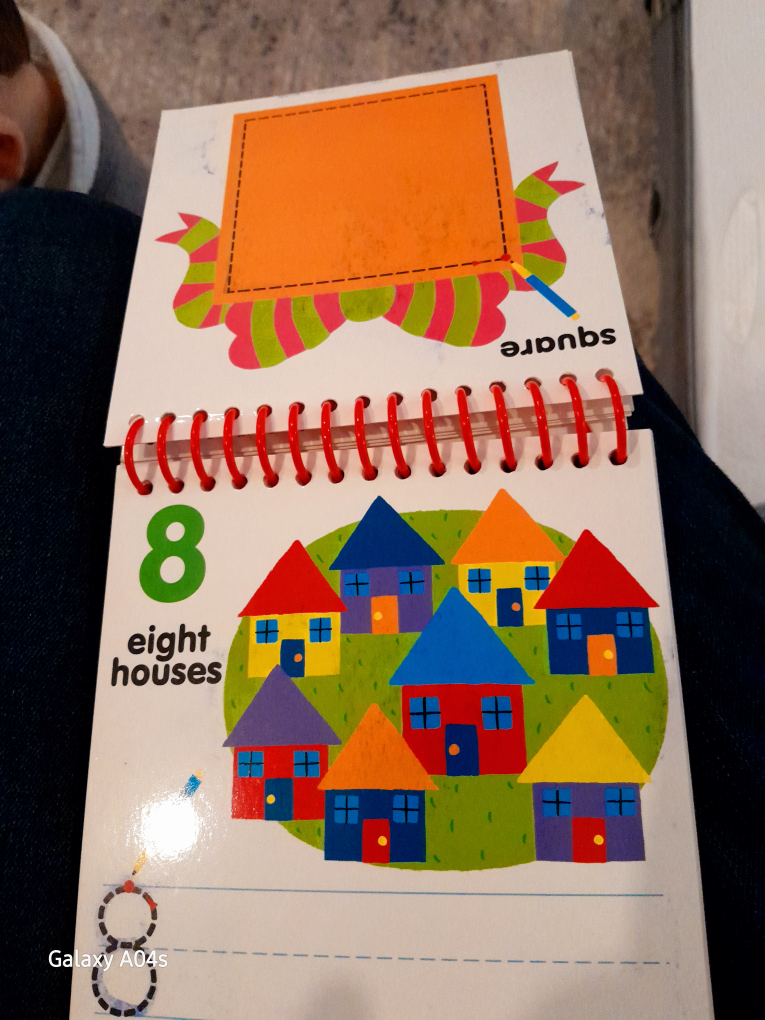Kids Learning Book - Numbers & Shapes