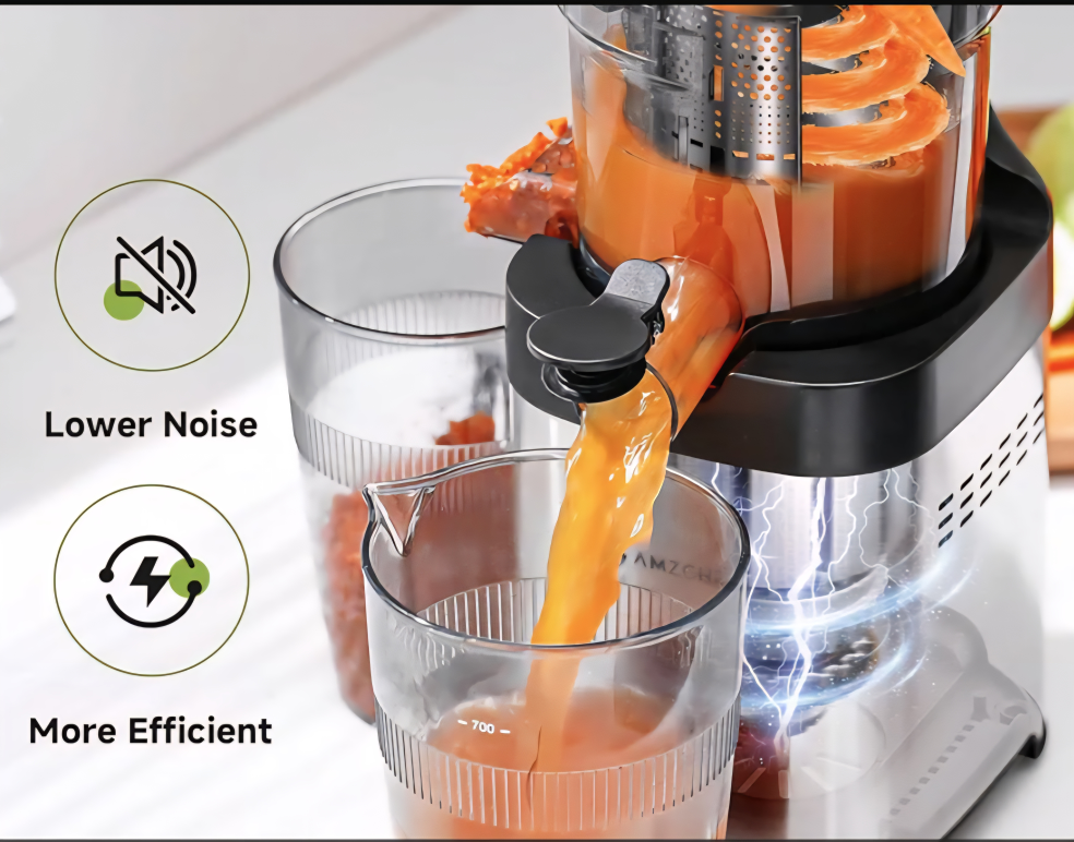 AMZCHEF Masticating Juicer Model: ZM1902 Brand New! - photo 4