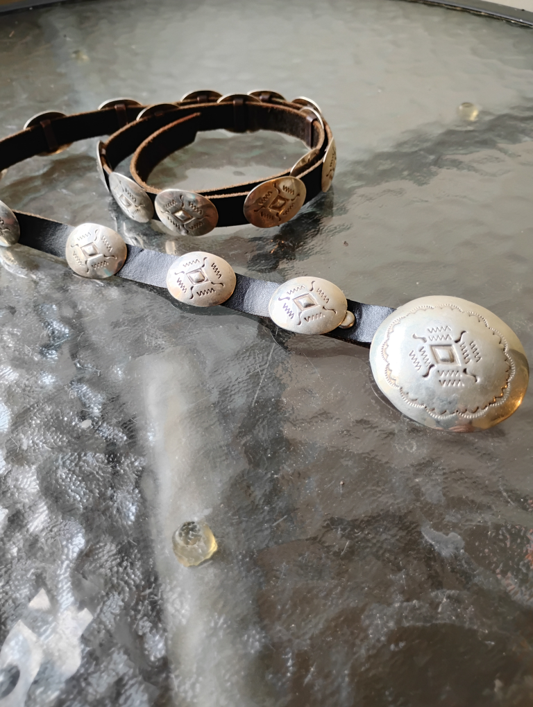 Silver Concho Belt