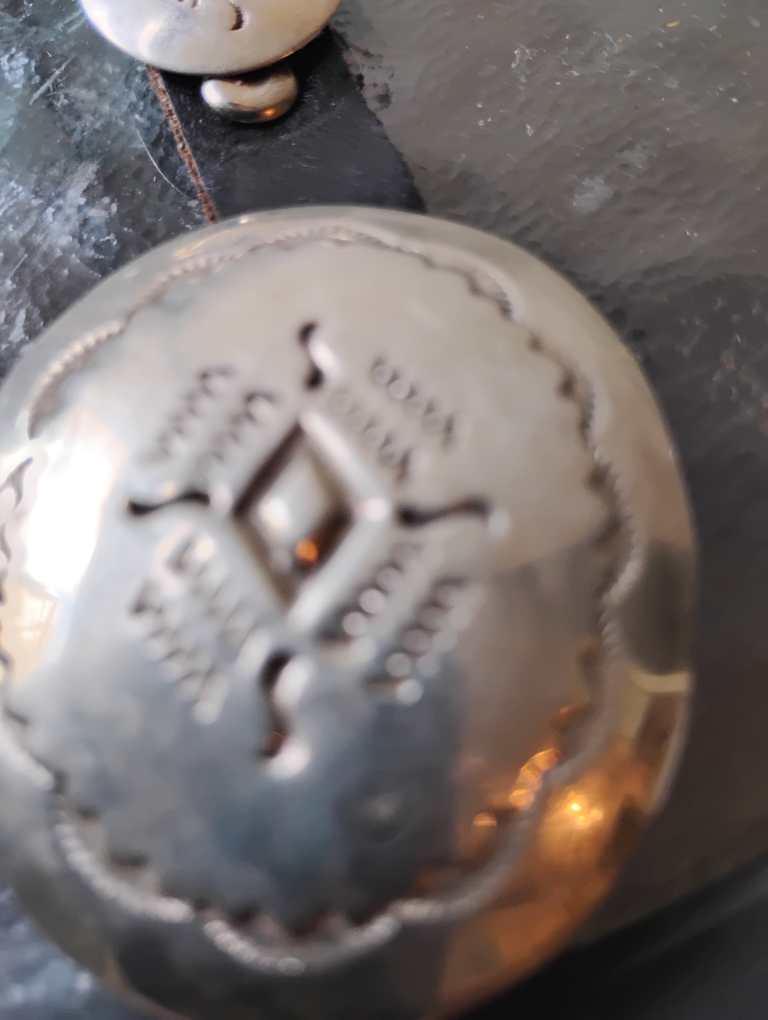 Silver Concho Belt - photo 2